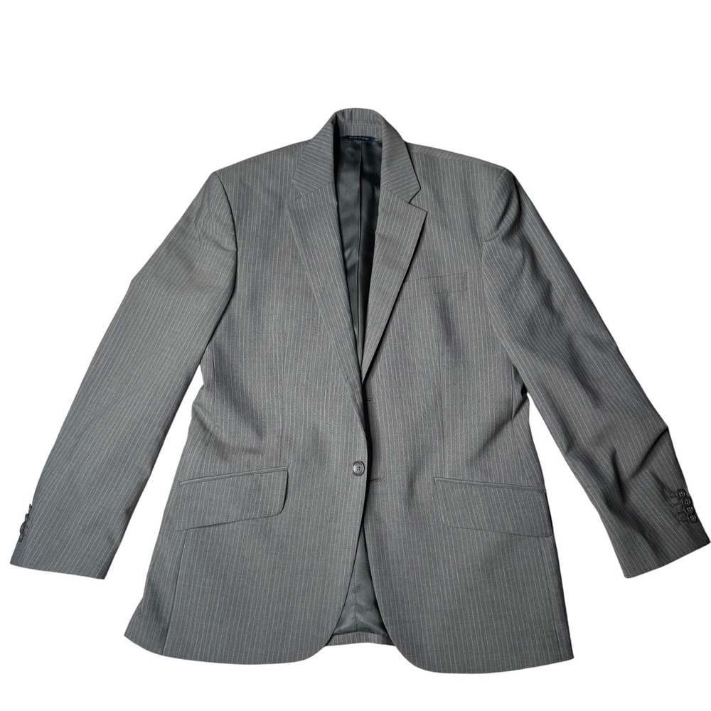 Banana Republic Wool Pinstripe Blazer Business Suit Jacket 38S